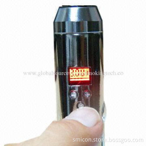 Lavatubes with Variable Voltage from 3-6V, Stainless Steel/Black Color